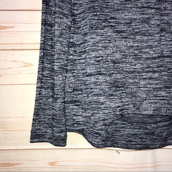 rag & bone /Jean Blue Marled Long Sleeve Top Sz S - Picture 5 of 8